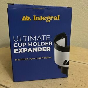 Integral Ultimate Cup Holder Expander Universal Fit for Large Bottles and Mugs